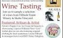 First Friday Wine Tasting with Hillside & Skaha Wineries