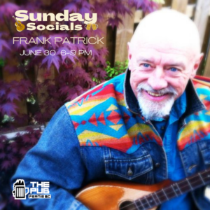 Sunday Summer Socials with Frank Patrick performing Live in the Pub