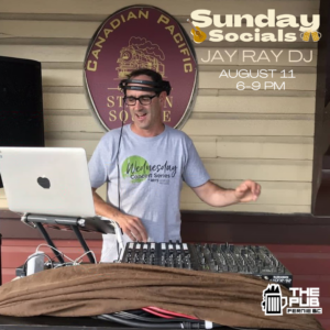 Sunday Summer Socials with Jay Ray DJ in the Pub